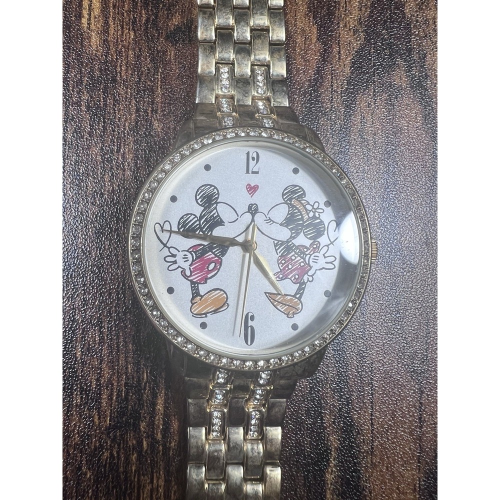Disney Mickey & Minnie I Love You Kissing Watch Exclusively Disney Ewatchfactory